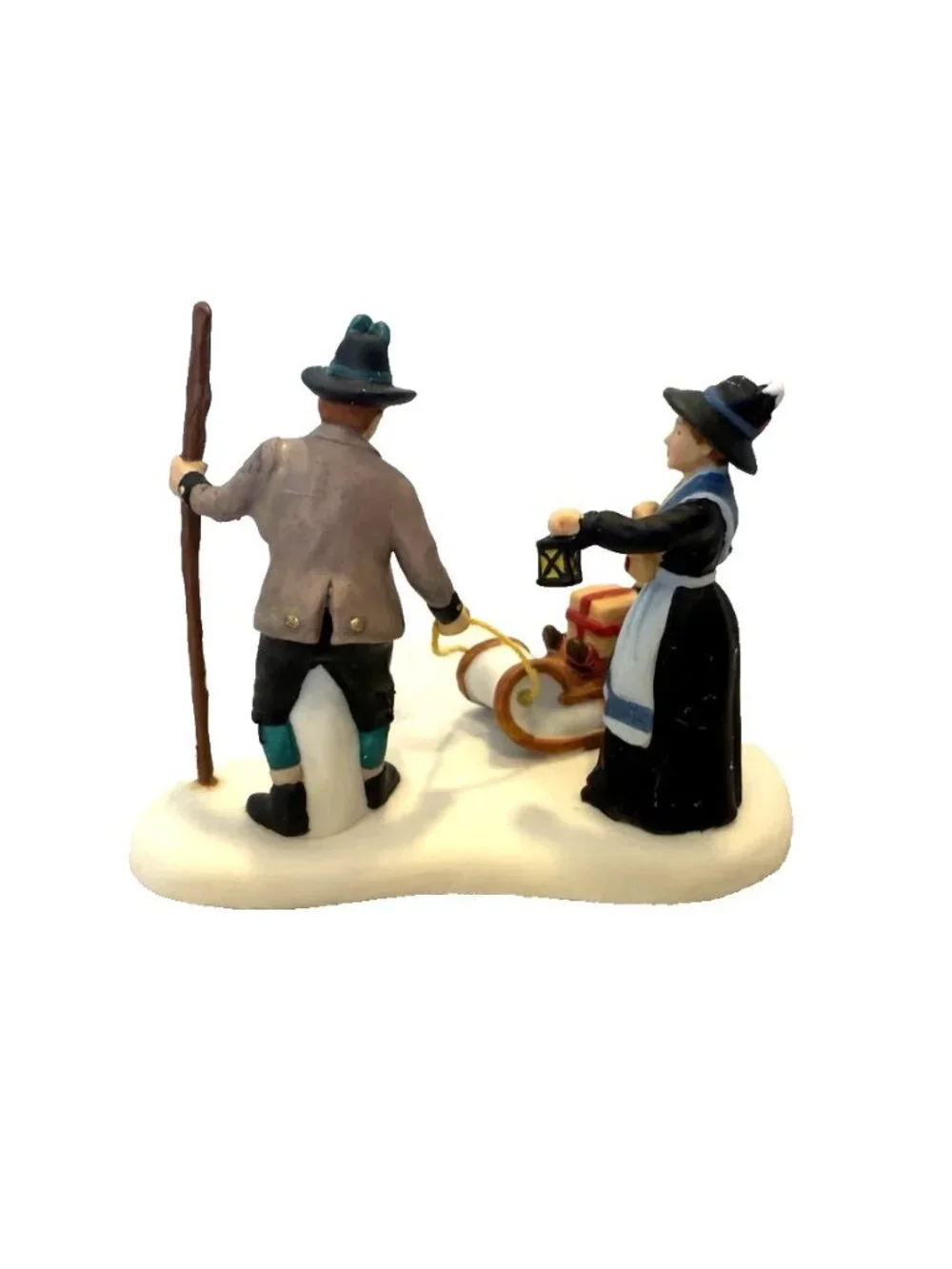 Dept 56 2008 Alpine Village Sharing An Alpine Christmas 806284 MIB